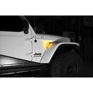 Bright Amber Turn Signal Running Light for Jeep JL & JT