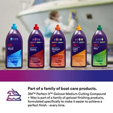 3M Perfect-It Gelcoat Compound & Wax - One-Step Solution