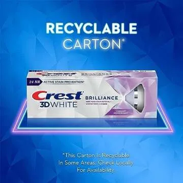 Crest 3D White Brilliance Toothpaste, 3 Pack, 3.5 Oz
