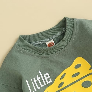 Ehfomius Baby Football Sweatshirt Romper - Game Day Style