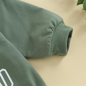 Ehfomius Baby Football Sweatshirt Romper - Game Day Style