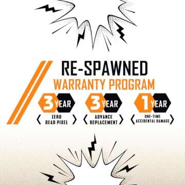 AOC C27G4H 27" Curved Gaming Monitor, FHD 1080p, 180Hz, AMD FreeSync, 3-Year Zero Dead Pixel Guarantee, Black, Xbox PS5 Switch Compatible