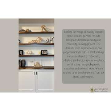 Pathfinders STEM Kit – Leonardo da Vinci Trebuchet kit | trebuchets Catapult Science Kits for Kids Age 12-14 | stem Kits for Kids Age 12-14 Physics Toys | Kids Engineering kit | Learning Resource