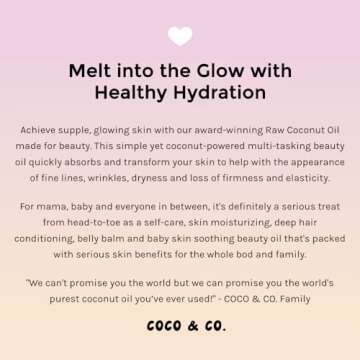 Ultra Pure Organic Virgin Coconut Oil for Beauty and Care