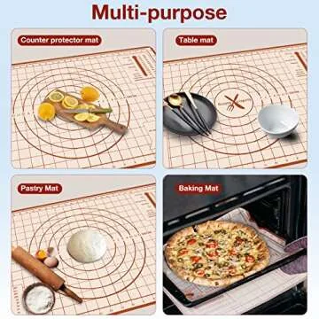 Durable Silicone Baking Mat | Non-Stick & Easy to Clean