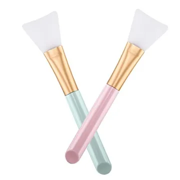 2 PCS Silicone Face Mask Brushes - Soft, Hygienic Beauty Tools for Even Skincare Application