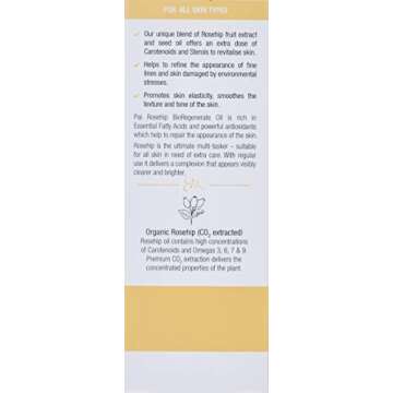 PAI SKINCARE - Organic Rosehip BioRegenerate Universal Facial Oil | Natural, Vegan, Sensitive Skincare (1 fl oz | 30 mL)