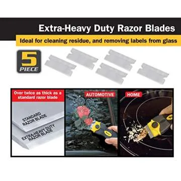 Titan 17002 2-Piece Multi-Purpose and Mini Razor Scraper Set