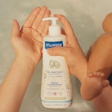 Mustela Gentle Cleansing Gel for Babies - Tear-Free & Natural