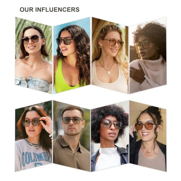 SOJOS Trendy Vintage Aviator Sunglasses For All