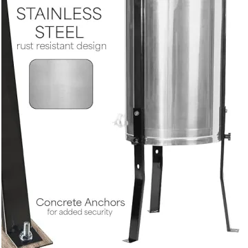 VIVO Honey Extractor - Stainless Steel Manual Spinner