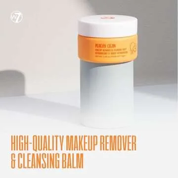 W7 Peachy Clean Face Cleansing Balm Makeup Remover