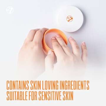 W7 Peachy Clean Face Cleansing Balm Makeup Remover