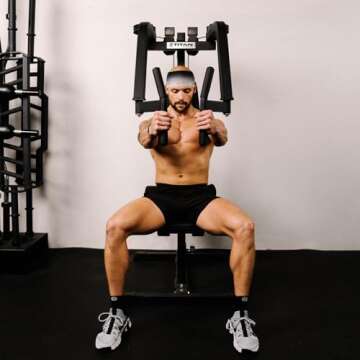 Titan Fitness Plate-Loaded PEC Fly and Reverse Delt Machine, Rated 300 LB, Upper Body Specialty Mach...