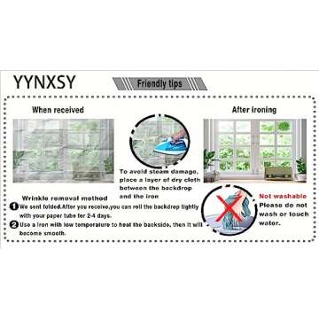 YYNXSY 8X6FT Office Backdrop for Video Conferencing