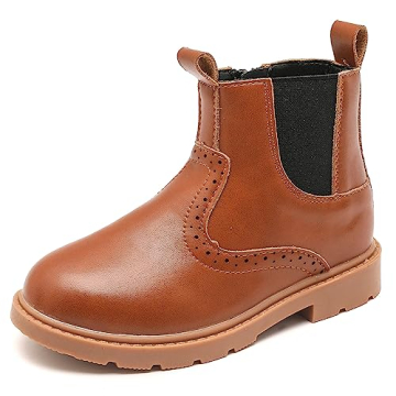 DADAWEN Waterproof Ankle Boots for Kids - Stylish & Functional