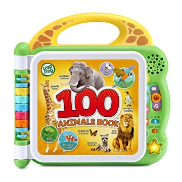 LeapFrog 100 Animals Book - Interactive Learning Fun for Kids