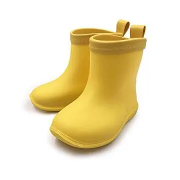 Amoji Boy's Waterproof Rain Boots for Toddlers