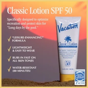 Vacation Classic Sunscreen Lotion SPF 50 3-Pack