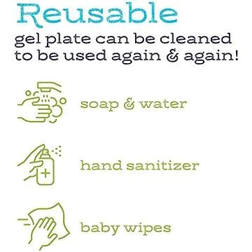 Gel Press 5”x7” Monoprinting Plate for Arts and Crafts