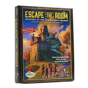 ThinkFun Escape The Room Stargazer's Manor - A Thrilling Escape Room Game in a Box for Ages 10 and U...