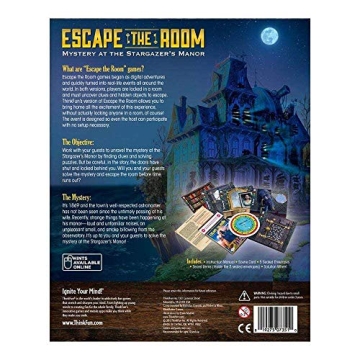 ThinkFun Stargazer's Manor - Exciting Escape Room Game