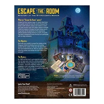 ThinkFun Stargazer's Manor - Exciting Escape Room Game