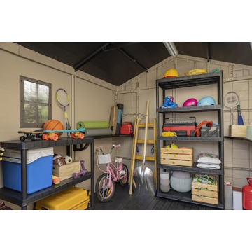 Keter Factor 8x8 Foot Large Resin Outdoor Shed