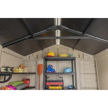 Keter Factor 8x8 Foot Large Resin Outdoor Shed