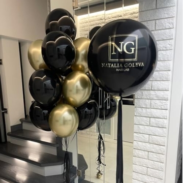 Elegant Black & Gold Balloons for Every Celebration