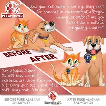 Pure Wild Alaskan Salmon Oil for Healthy Pets