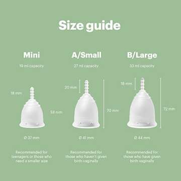 OrganiCup Menstrual Cup by AllMatters - Size A - Superior to Pads & Tampons - Voted Best Menstrual Cup by Reviewed - Made in Germany - Soft and Flexible