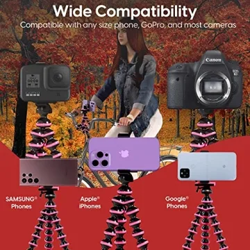 TalkWorks Flexible Tripod for iPhone Android Camera