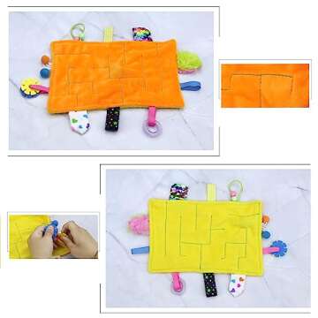 Marble Maze Mat Fidget Sensory Stress Anxiety Relief Toys Fidget Mats for Autism Tactile Sensory Tools Relax and Improve Focus