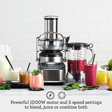 Breville 3X Bluicer Blender & Juicer - Smoothies Made Easy