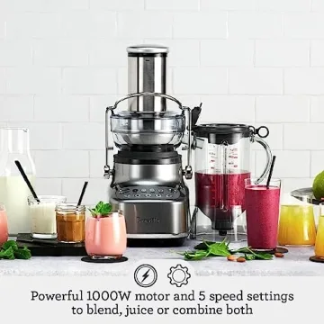 Breville 3X Bluicer Blender & Juicer - Smoothies Made Easy
