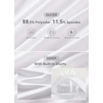 Stylish Baleaf Women's Golf & Tennis Dress with Shorts