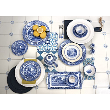 Spode Blue Room Collection | Elegant 10.5-Inch Plates Set
