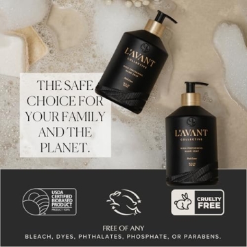 Luxurious L'AVANT Hand Soap with Fresh Linen Scent