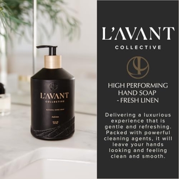 Luxurious L'AVANT Hand Soap with Fresh Linen Scent