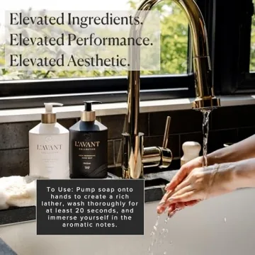 Luxurious L'AVANT Hand Soap with Fresh Linen Scent