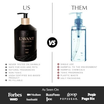 Luxurious L'AVANT Hand Soap with Fresh Linen Scent