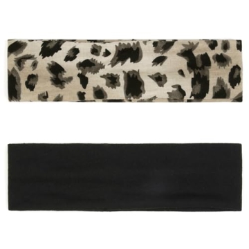 Trendy TERSE Leopard Print Headbands for Women