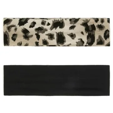 Trendy TERSE Leopard Print Headbands for Women