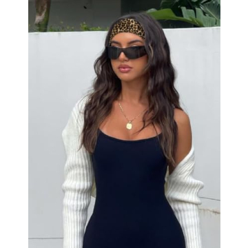 Trendy TERSE Leopard Print Headbands for Women