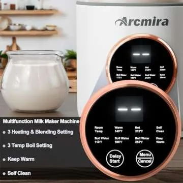 Automatic Plant-Based Milk Maker for Healthy Living