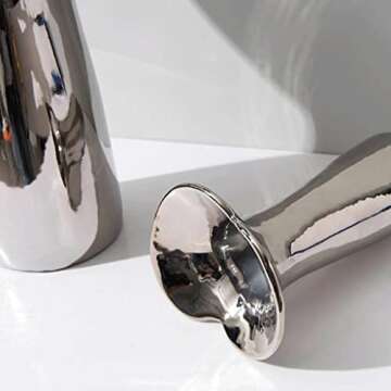 TATSEN Elegantly Designed Vase for Home Decor and Arrangement