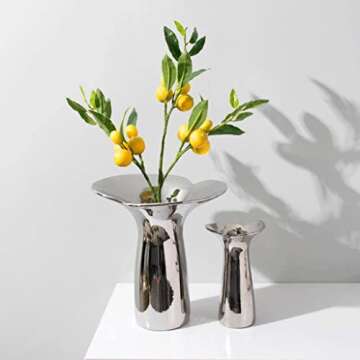 TATSEN Elegantly Designed Vase for Home Decor and Arrangement
