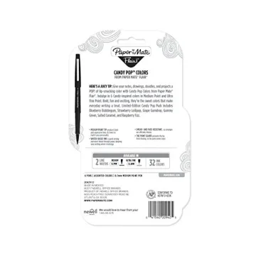 Paper Mate Flair Felt Tip Pens Candy Pop Pack 6 Count