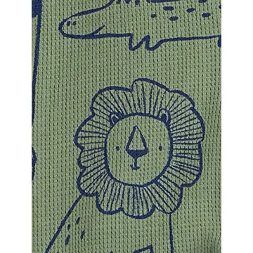 Carter's 2-Way Zip Thermal Footed Sleep and Play for Boys